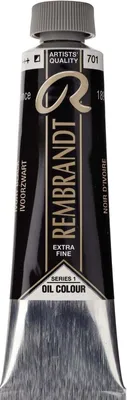Produktbild von ROYAL TALENS REMBRANDT Ölfarbe 40 ml elfenbeinschwarz