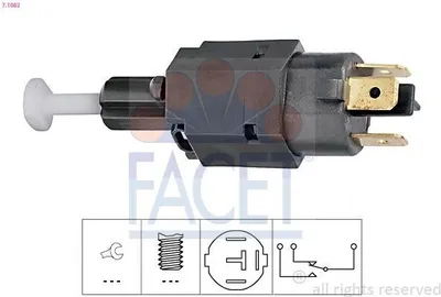 Produktbild von FACET Bremslichtschalter 7.1082 für OPEL Astra G CC (T98) mechanisch