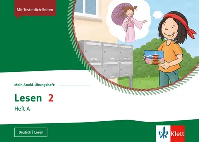 Obrázok produktu pre Lesen 2. Heft A: Übungsheft Klasse 2 (Mein Anoki-Übungsheft)