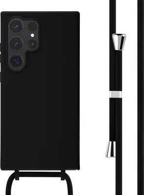 Obrázek produktu pro imoshion silikonové pouzdro s páskem Samsung Galaxy S24 Ultra – černé