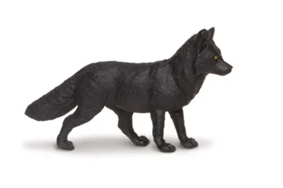 Produktbild von Safari - 180529 - schwarzer Fuchs, BPA-Frei, ab 3 Jahren, ca. 8cm