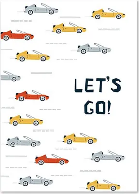 Produktbild von TPFLiving Kunstdruck LW-1081 (OHNE RAHMEN) Poster - Leinwand - Wandbild - Hochauflösender Giclée-Druck, langlebig und hochwertig - Autos, Sportwagen, Straßen, - Für Kinderzimmer -  - Größe: 20x25cm