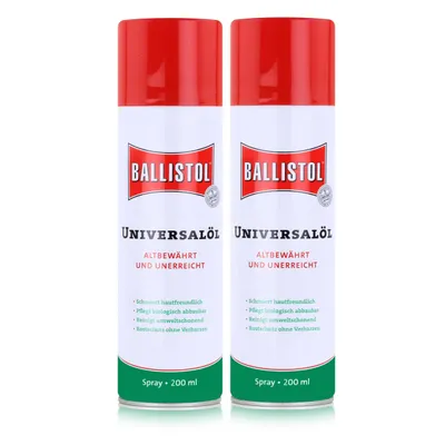 Produktbild von Ballistol Universalöl Flasche 200ml - Rostschutz ohne Verharzen (2er Pack)