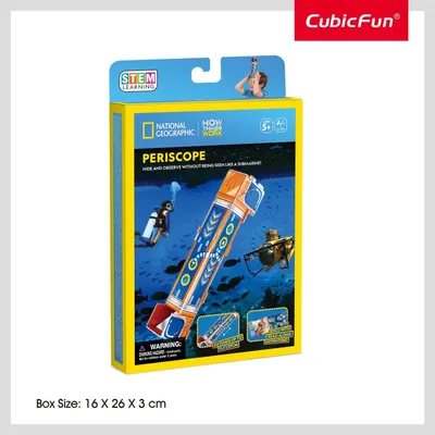 Obrázok produktu pre 3D hádanka periscope, National Geographic, zábava pre všetky vekové kategórie