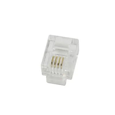 Immagine prodotto di Logilink MP0018 Logilink RJ11-Modularstecker, 6P4C, ungeschirmt, 100 Stk.