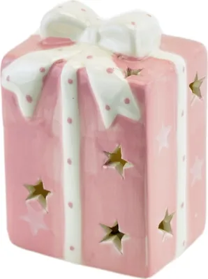 Image de Cadeau avec lumière LED 10 cm