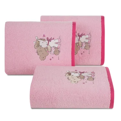 Obrázok produktu pre Rńôcznik Baby43 50X90 Cm R√≥Ňňľowy