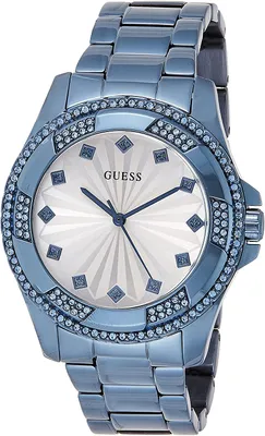 Immagine prodotto di Orologio da polso Guess da donna Pinwheel in acciaio inossidabile blu W0702L1
