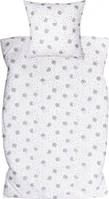 Produktbild von Amilian 2-tlg Set: Bettwäsche 135x200, Kissenbezug: 80x80 cm, 100% Baumwolle, mit Hotelverschluß: weiche Flauschige Bettbezüge, Kopfkissenbezug