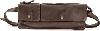 Produktbild von HAROLD'S Leder Gürteltasche Umhängetasche Submarine Beltbag Brown dunkelbraun