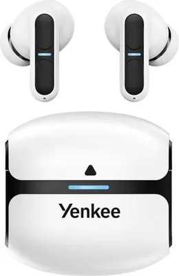 Immagine prodotto di Cuffie wireless TWS YENKEE EVEPODS PRO YHP 09BT WE, Bluetooth 5.3, microfono ENC, modalità gioco e musica, ricaricabili