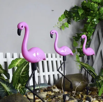 Flamingo-Strandflagge Mit Palmen – 71,1 X 101,6 Cm, Wetterfestes Polyester, Doppelseitig Bedruckt