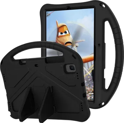 Produktbild von Schutzhülle für iPad Mini 6 Silikon Ständer mit Halterung Schwarz