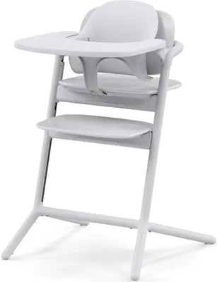 Produktbild von CYBEX Lemo 4-in-1, Multifunktions-Hochstuhl, Gepolsterter Sitz, Weiß, Einfarbig, Aluminium, Kunststoff, 25 kg