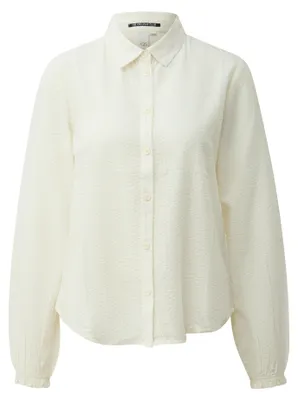 Produktbild von s.Oliver 2177357.0200.34, Bluse, Erwachsener, Weiblich, Cremefarben, Langärmlig, Regular fit