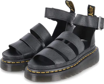 Produktbild von Dr. Martens Damen Sandalen CLARISSA 2 QUAD Schwarz Glattleder Größe: 37