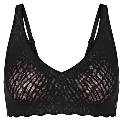 Immagine prodotto di sloggi Reggiseno senza ferretto da donna Blue ZERO Feel Bliss nero - Taglia XL plus
