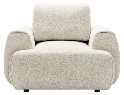 Produktbild von Sessel aus meliertem Stoff in Beige MONELIA
