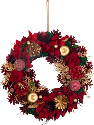 Immagine prodotto di Ghirlanda natalizia MagicHome, rossa, 30 cm