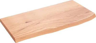 Obrázek produktu pro vidaXL Umyvadlová deska světle hnědá 60x30x2 cm Ošetřené masivní dřevo