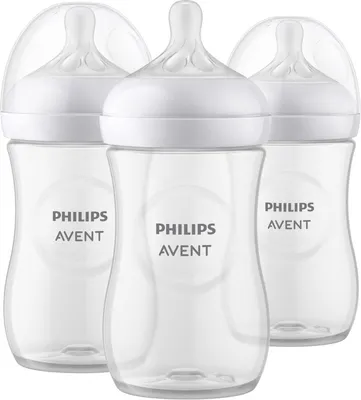 Productafbeelding van Avent Zuigfles Natural 3.0 Trio (3 stuks)