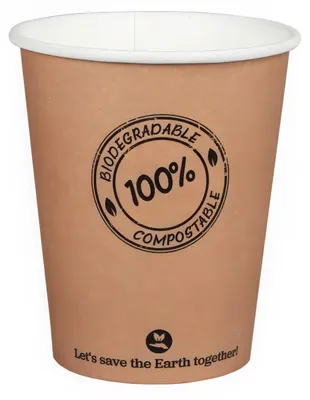 Produktbild von 50x Pappbecher 200ml Ø8cm -10°C bis 100°C