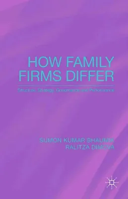 Obrázok produktu pre How Family Firms Differ