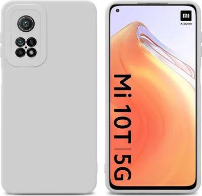 Produktbild von Cadorabo Hülle für Xiaomi Mi 10T / Mi 10T PRO Schutz Hülle in Weiß TPU Silikon Etui Case Handyhülle