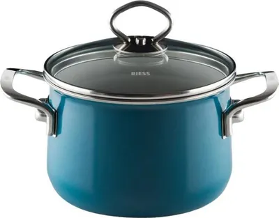 Immagine prodotto di Riess Aquamarin pentola con coperchio 6,5l 24cm R0705010