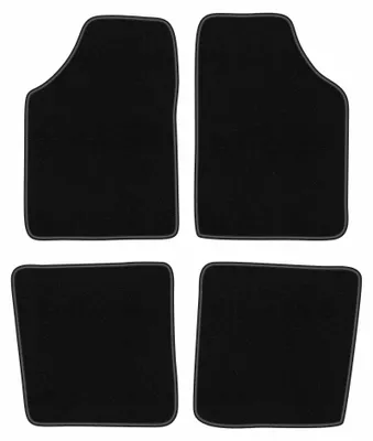 Immagine prodotto di Tappetini in moquette per Renault Kangoo I 1997-2008 (multispazio) – set 4 pezzi, neri, su misura – Wielganizator BASIC