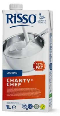 Immagine prodotto di Risso Chanty Chef Crema da cucina leggera Vegetariana Kosher Halal 1000ml