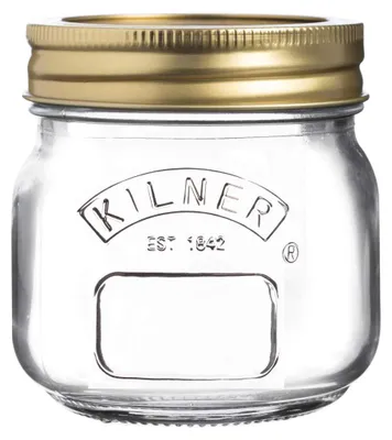 Produktbild von 250-ml-Einmachgläser mit Schraubverschluss zur Aufbewahrung gesunder Lebensmittel, 100 % luftdicht, spülmaschinenfest, ideal für die Marmeladenherstellung