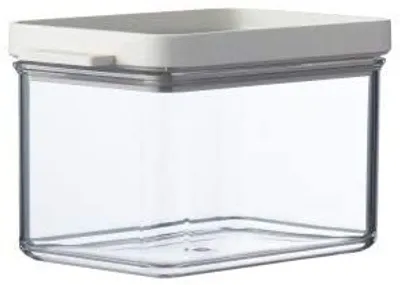 Obrázek produktu pro Mepal 2 kusy zavařovací sklenice omnia obdélníková 700 ml - severská bílá 106411032500