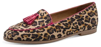 Productafbeelding van Tamaris dames slippers, leer, bruin, maat 38 EU