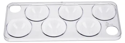 Produktbild von Bauknecht Whirlpool 481010470963 Eiereinsatz Eierfach Fach Kühlschranktüre transparent Kühlschrank auch Ignis Philips Ikea u. a. 850109196000