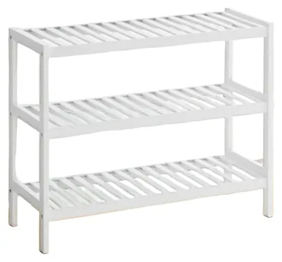 Produktbild von Aufbewahrungsregal aus Bambus – Schuhregal – Badezimmer-Organizer – 70 x 55 x 26 cm