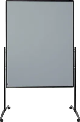 Produktbild von Moderačná tabuľa plstená 150x120 cm PREMIUM PLUS sivá