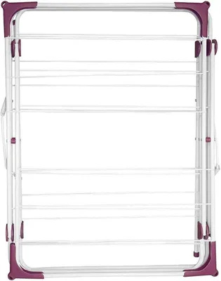 Produktbild von Klappbarer Turmwäscheständer mit 3 Ebenen, 148 cm