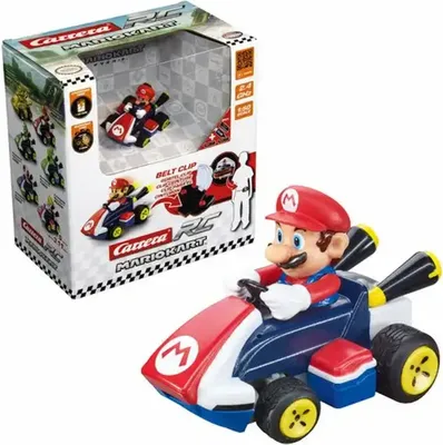 Immagine prodotto di Carrera 2,4GHz Mario Kart(TM) Mini RC, Mario (Paperbox) 1:50