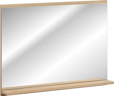 Produktbild von Badezimmer Spiegel 80cm, Eiche, MIRROR-56