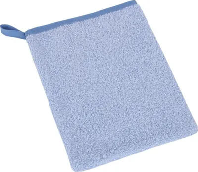 Zdjęcie produktu dla Myjka frotte - 17x25 cm - Niebieska
