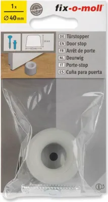Produktbild von Türstopper fix-o-moll rund 40mm hellgrau
