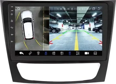 Immagine prodotto di Autoradio con Bluetooth e fotocamera (CarPlay) – Per Mercedes-Benz Classe E W211 E300, E350, E240 – Compatibile con Apple e Android – Impianto stereo – Navigazione – Sistema di navigazione