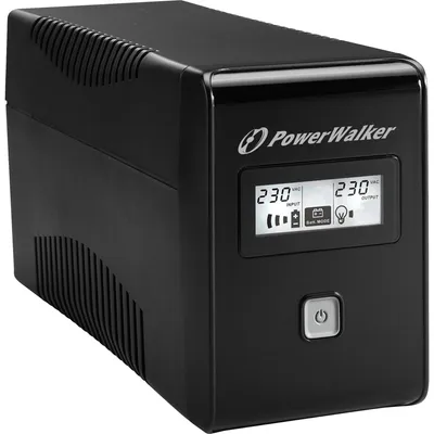 Produktbild von PowerWalker VI 850 LCD, Line-Interaktiv, 0,85 kVA, 480 W, 162 V, 290 V, 50/60 Hz