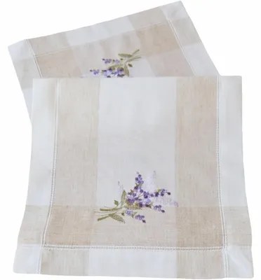 Produktbild von Tischläufer Lavendel beige 35x70 cm