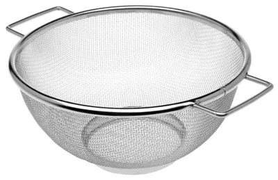 Image de Passoire de cuisine - Passoire - Acier inoxydable - 20 cm -  LFGB - Argenté