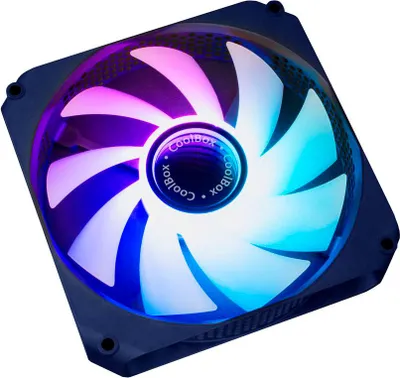 Zdjęcie produktu dla CoolBox Infinity, Wentylator, 12 cm, 1000 RPM, Wielobarwny