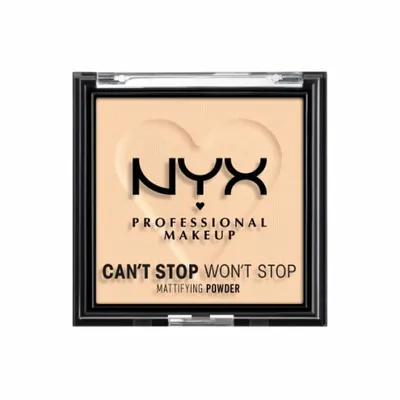 Produktbild von NYX Professional Makeup Can't Stop Won't Stop Mattifying Powder (02 Light) 6 g