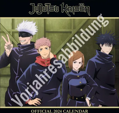 Produktbild von Jujutsu Kaisen Broschurkalender 2025