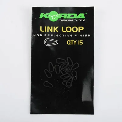 Produktbild von Korda Link Loop – 15 Ringe für Karpfenmontagen
